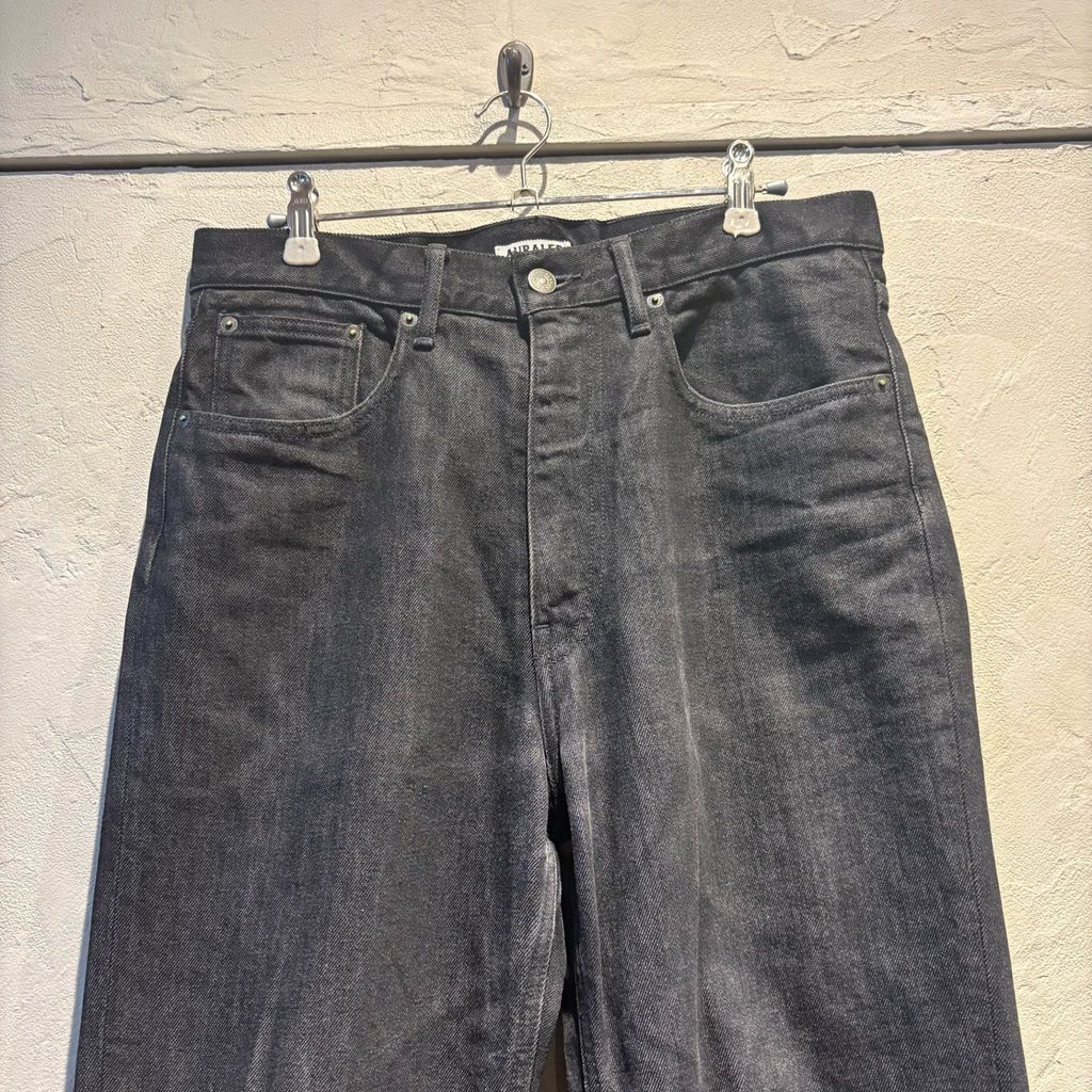 AURALEE オーラリー HARD TWIST DENIM 5P PANTS デニムパンツ