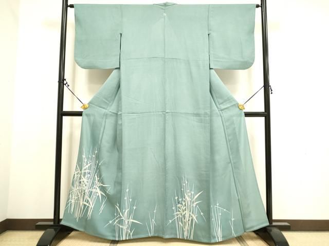 平和屋着物■極上　色無地　錫色　逸品　未使用　DZAB1690kh5 平和屋着物□極上 色無地 錫色 逸品 未使用 DZAB1690kh5 平和屋着物