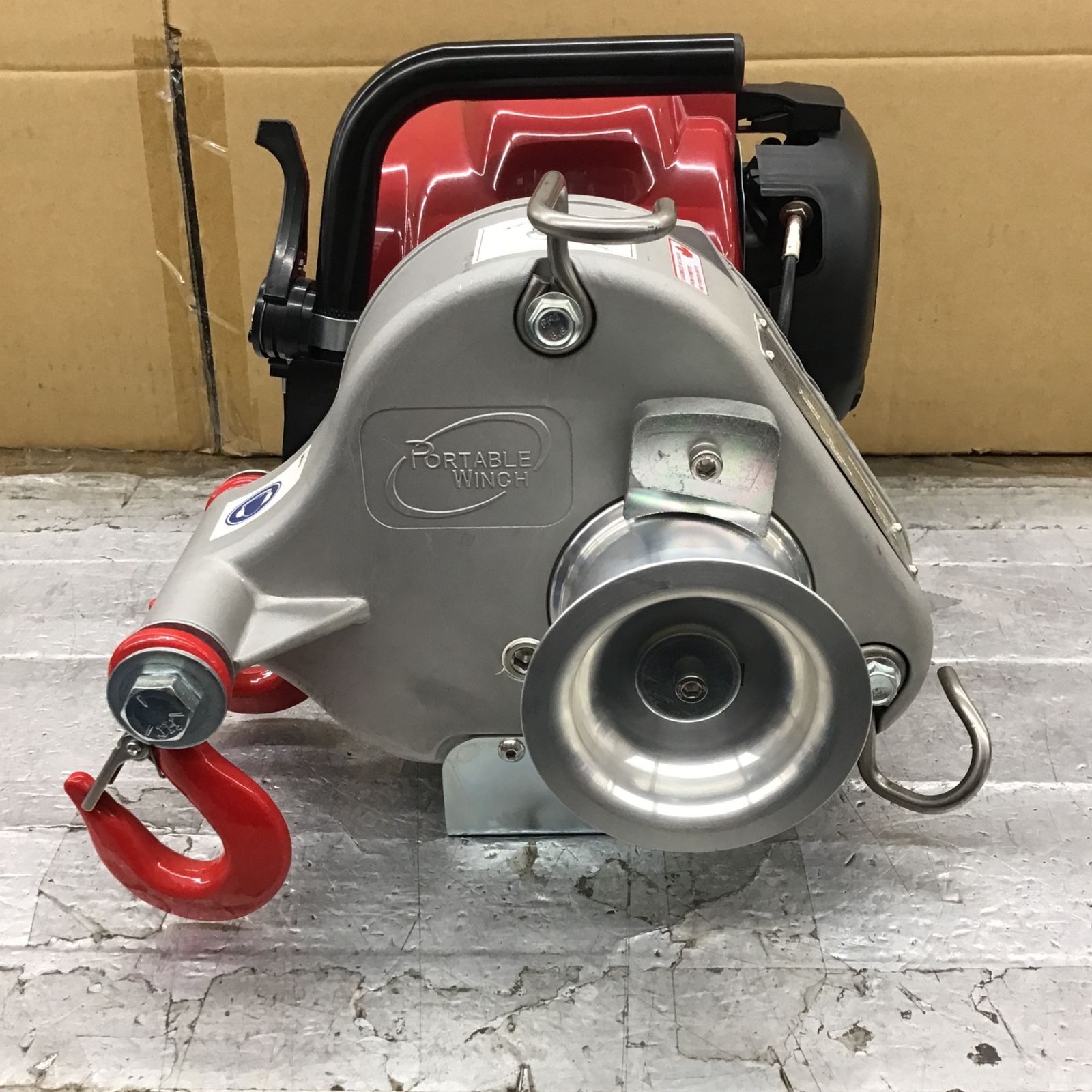 〇ポータブルウインチ(Portable Winch) エンジン式ウインチ PCW3000 
