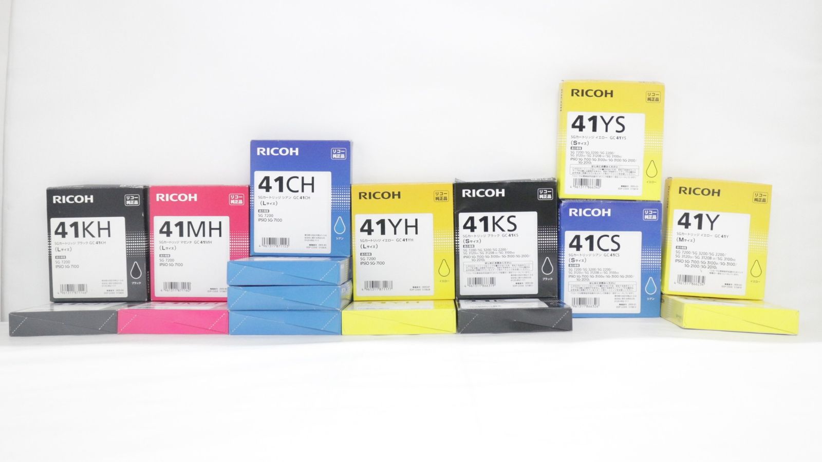 RICOH 純正 トナー SG GC41 4色16本 シアン マゼンタ イエロー ブラック S Lサイズ リコー IT168I3HHJWG-D-F01-byebye