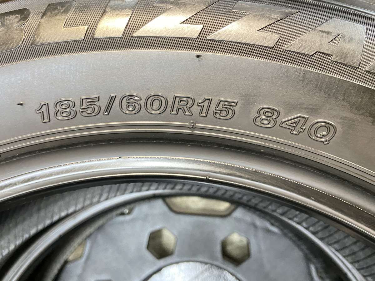 185/60R15 ブリヂストン ブリザック VRX3 中古タイヤ