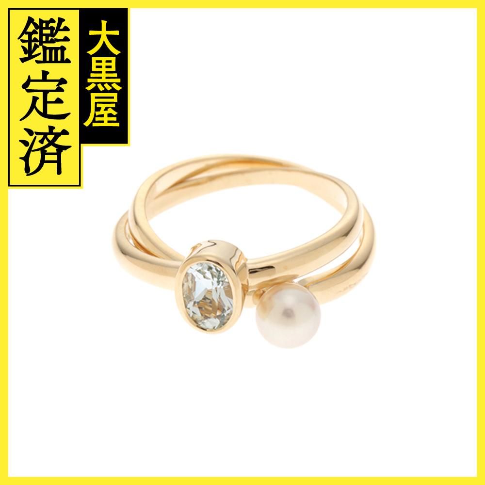 タサキ - K18ゴールド/パール/アクアマリン 【472】 - メルカリ 