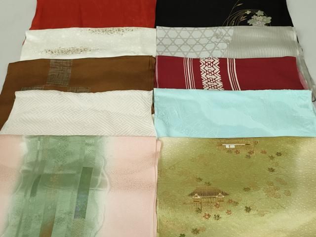 平和屋着物 和装小物 帯揚げ10枚 正絹 DAAV8163by