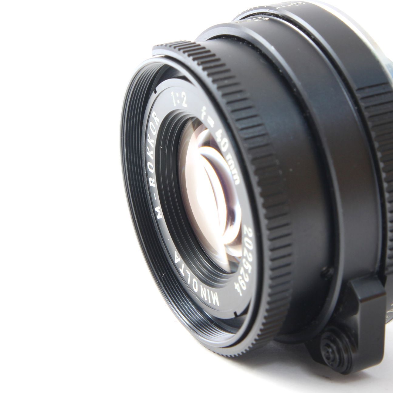 【良品/最終値下げ中】M-Rokkor 40mm f/2 (傾斜カム型) MINOLTA ミノルタ M-ROKKOR 40mm F2 Mマウント 傾斜カム - メルカリ