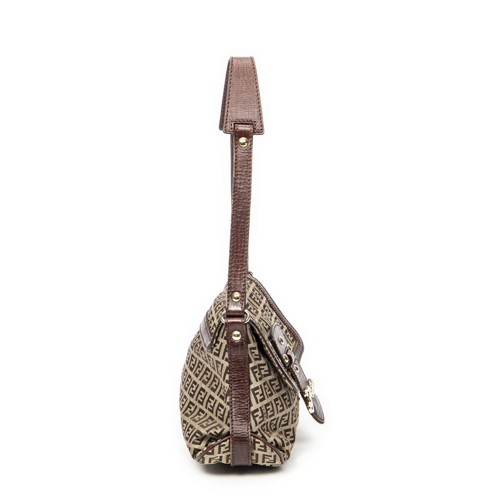 FENDI フェンディGGショルダーバッグベージュ