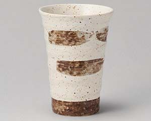 和食器 ユ279-018 茶刷毛カップ 大