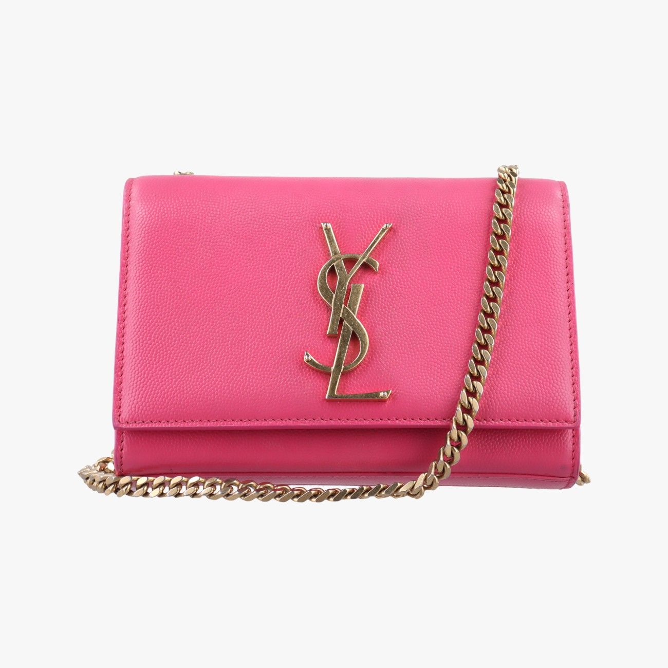 イヴサンローランYves Saint Laurentケイト ピンク レザー 354121 DPL354121.0114