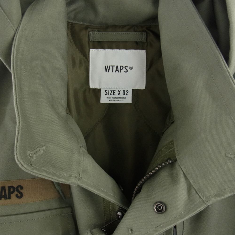 WTAPS ダブルタップス ミリタリージャケット 20AW 202WDT-JKM01 WSFM