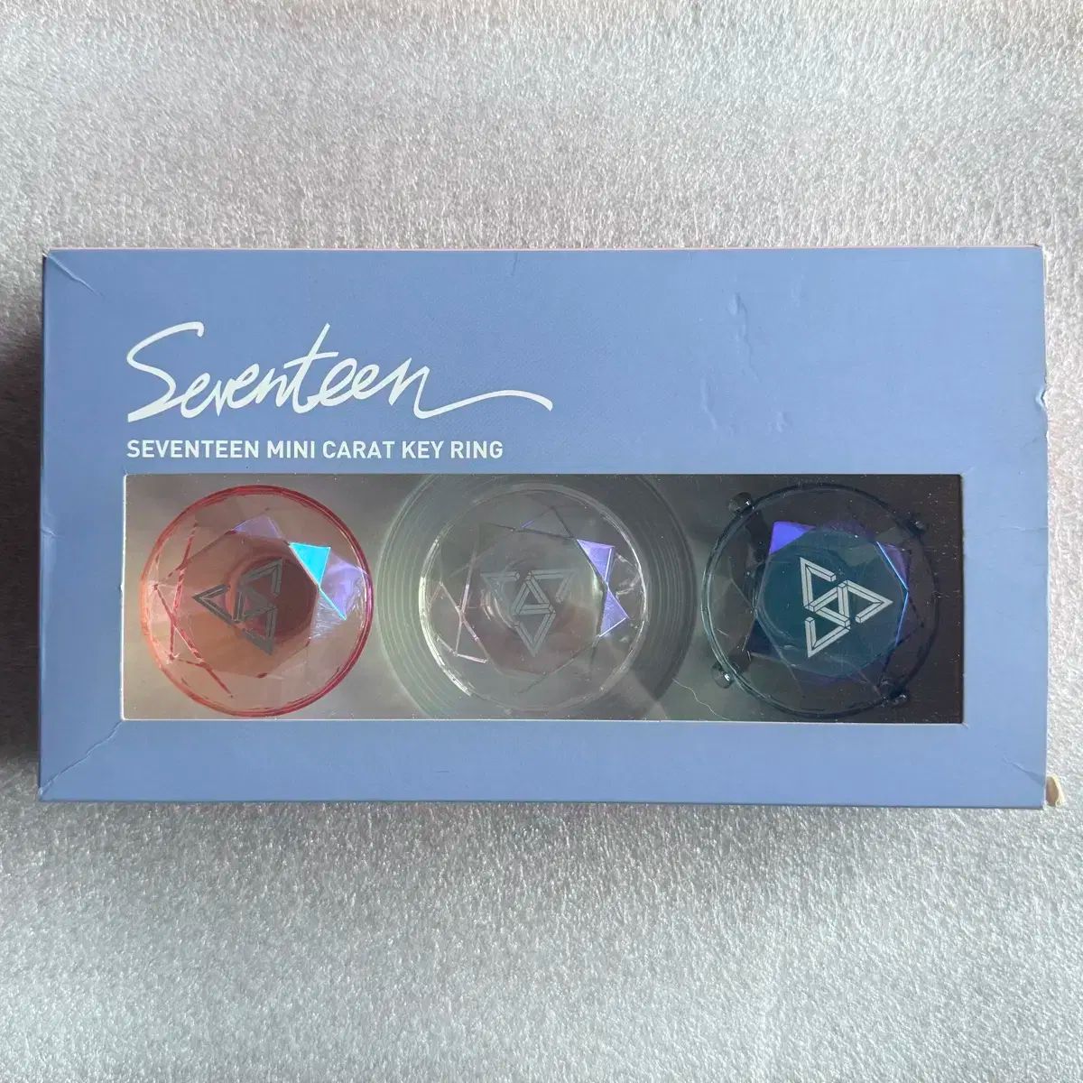 SEVENTEEN CARAT棒　ver1 キーリング　カラット棒 SEVENTEEN(セブンティーン・セブチ) カラット棒 カラット棒 Ver