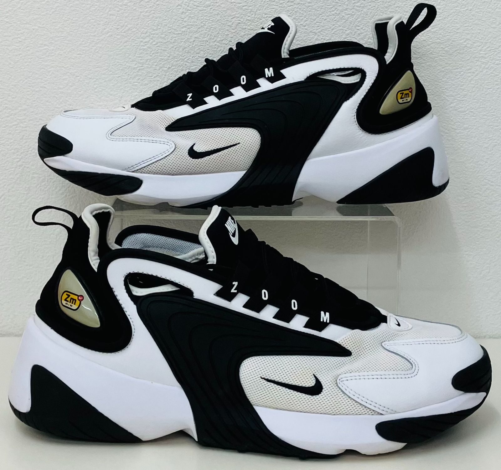 29cm スニーカー NIKE zoom 2K White Black ナイキ ズーム 2k ホワイト ...