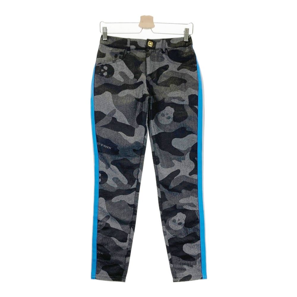 MARK&LONA Mサイズ スカル柄パンツ MARK&LONA マークアンドロナ