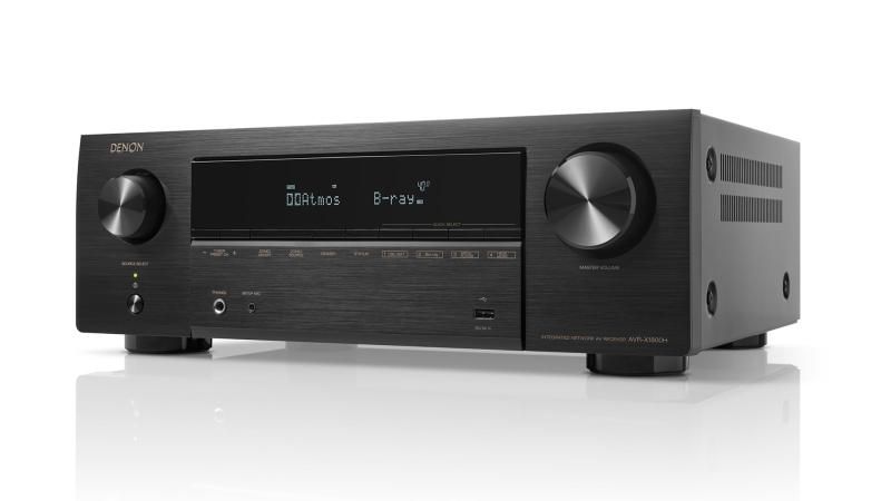 デノン Denon AVR-X1800H AVサラウンドレシーバー 7.2ch 8K Ultra HD HDR10 eARC対応|ブラック AVR-X1800HK