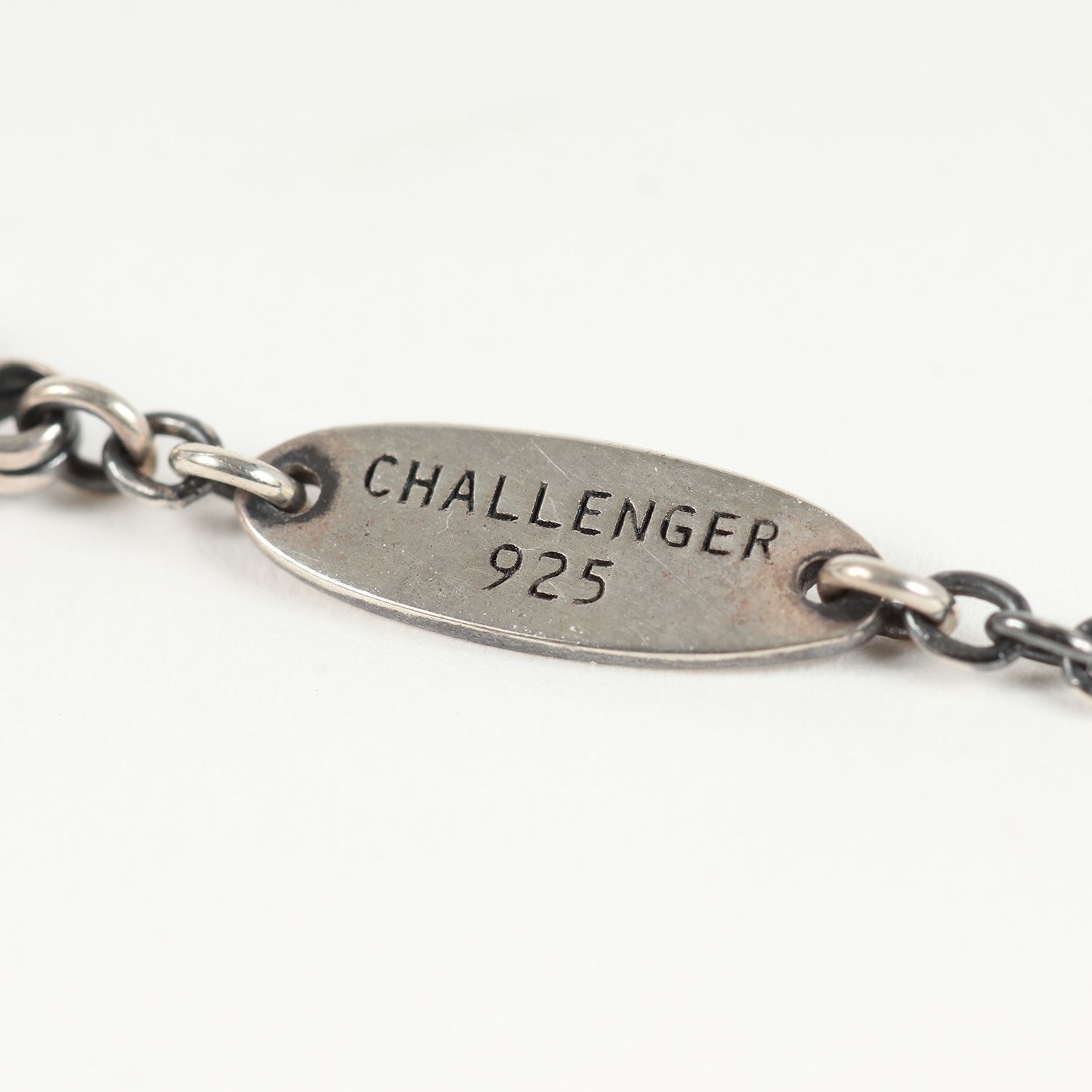 CHALLENGER チャレンジャー コイン ネックレス トップ & チェーン 2点セット CLOWN COIN / ORIGINAL CHAIN  シルバー 925 アクセサリー ブランド