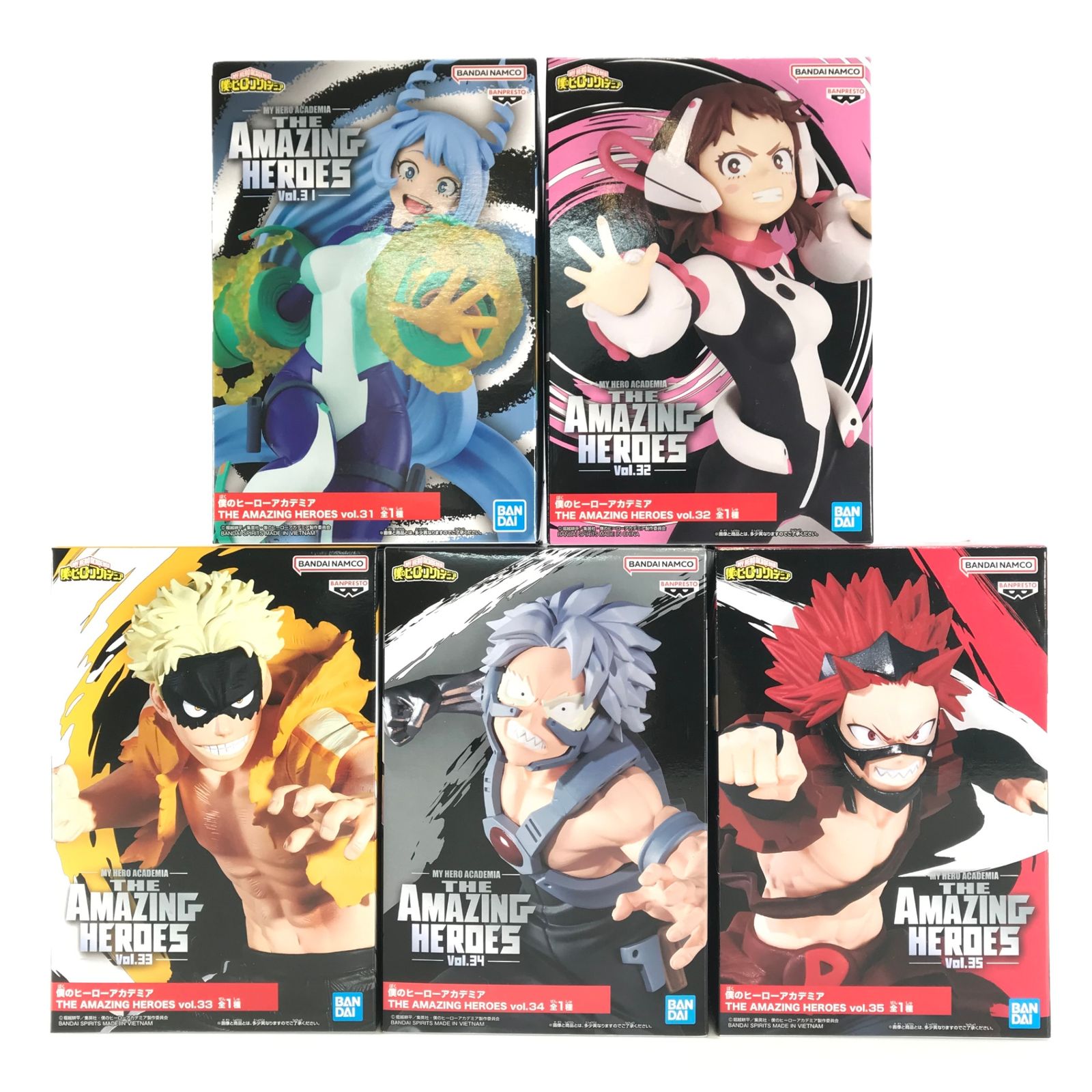 ◎BANPRESTO フィギュア 「僕のヒーローアカデミア」 THE AMAZING 