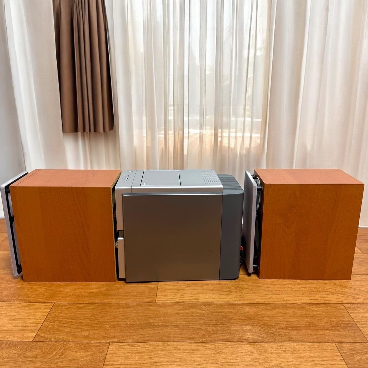 ☆送料無料 良品 SONY ソニー CMT-M35WM S シルバー マイクロ