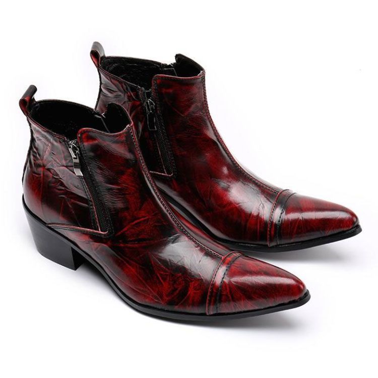 glamb(グラム)】Side Zip Drape Boots サイドジップドレープブーツ