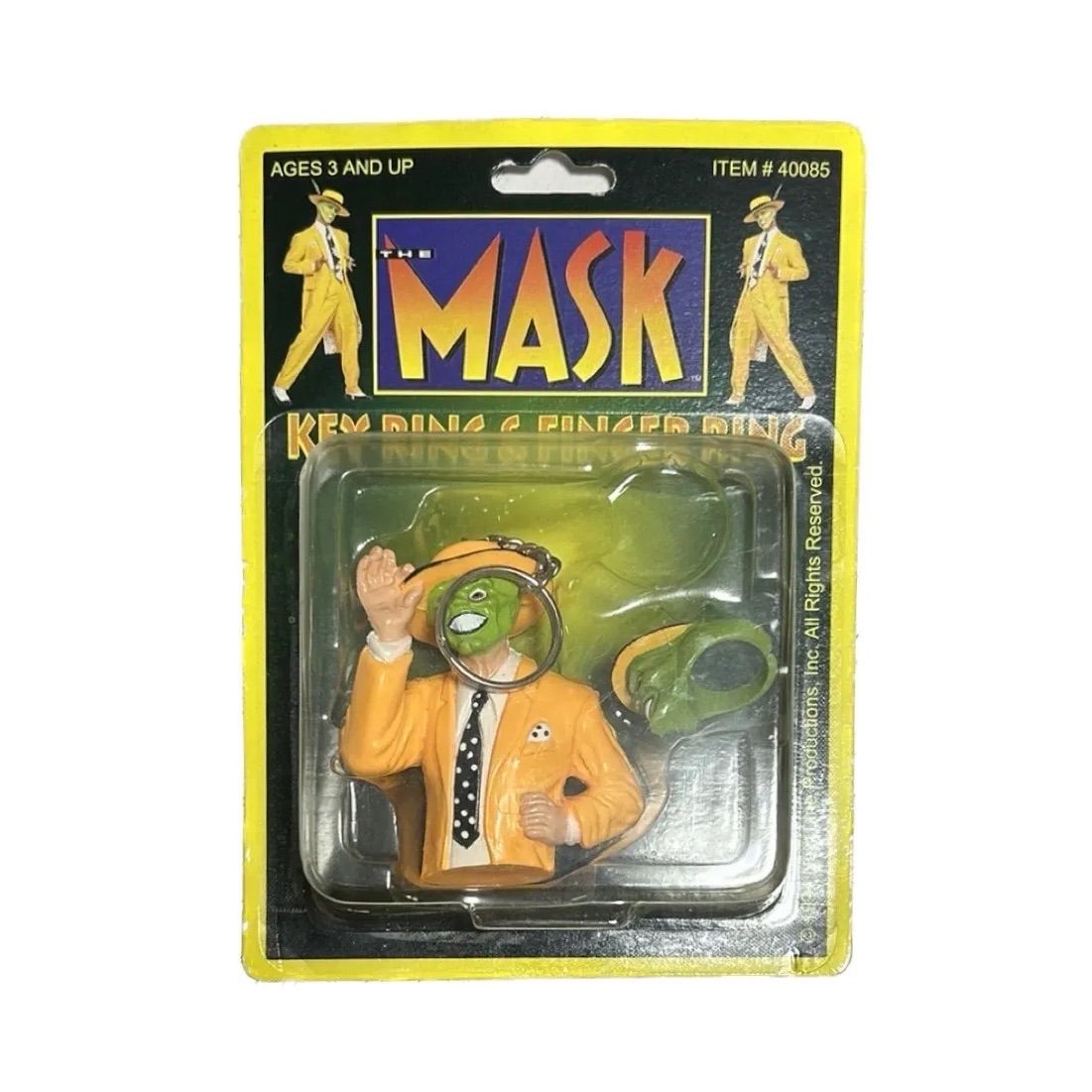 ヴィンテージ 映画 THE MASK フィギュア キーホルダー キーリング