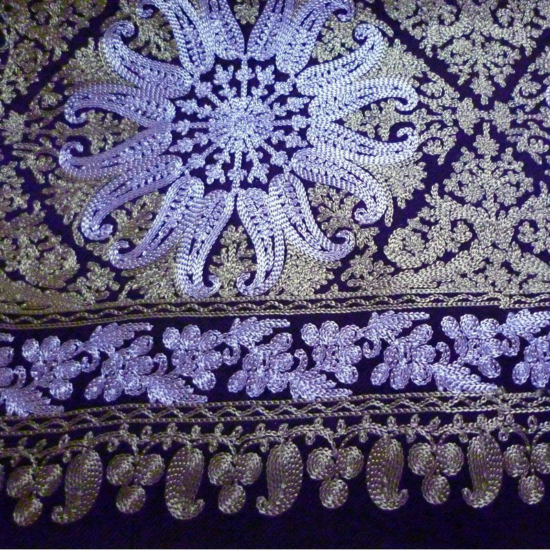 カシミール 刺繍ストール