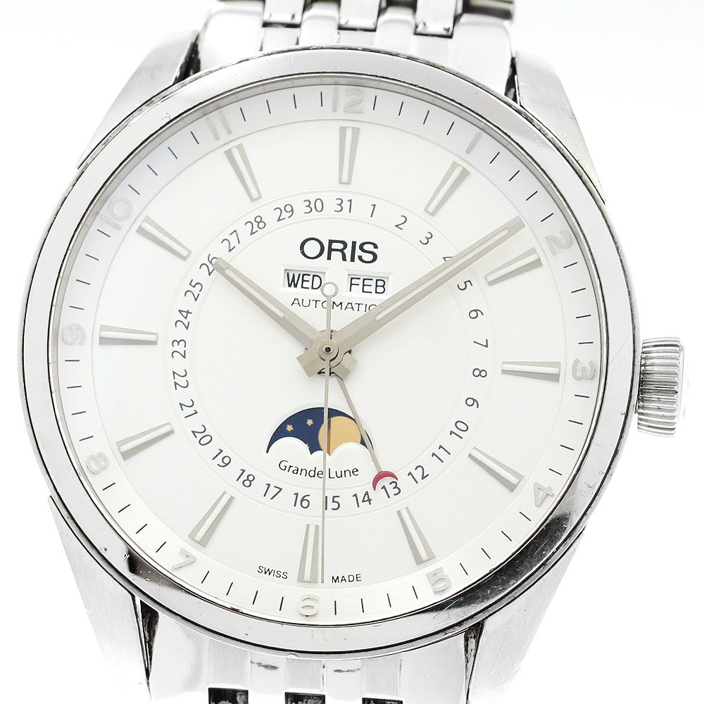オリス ORIS 7643 アートリエ コンプリケーション ムーンフェイズ 自動  