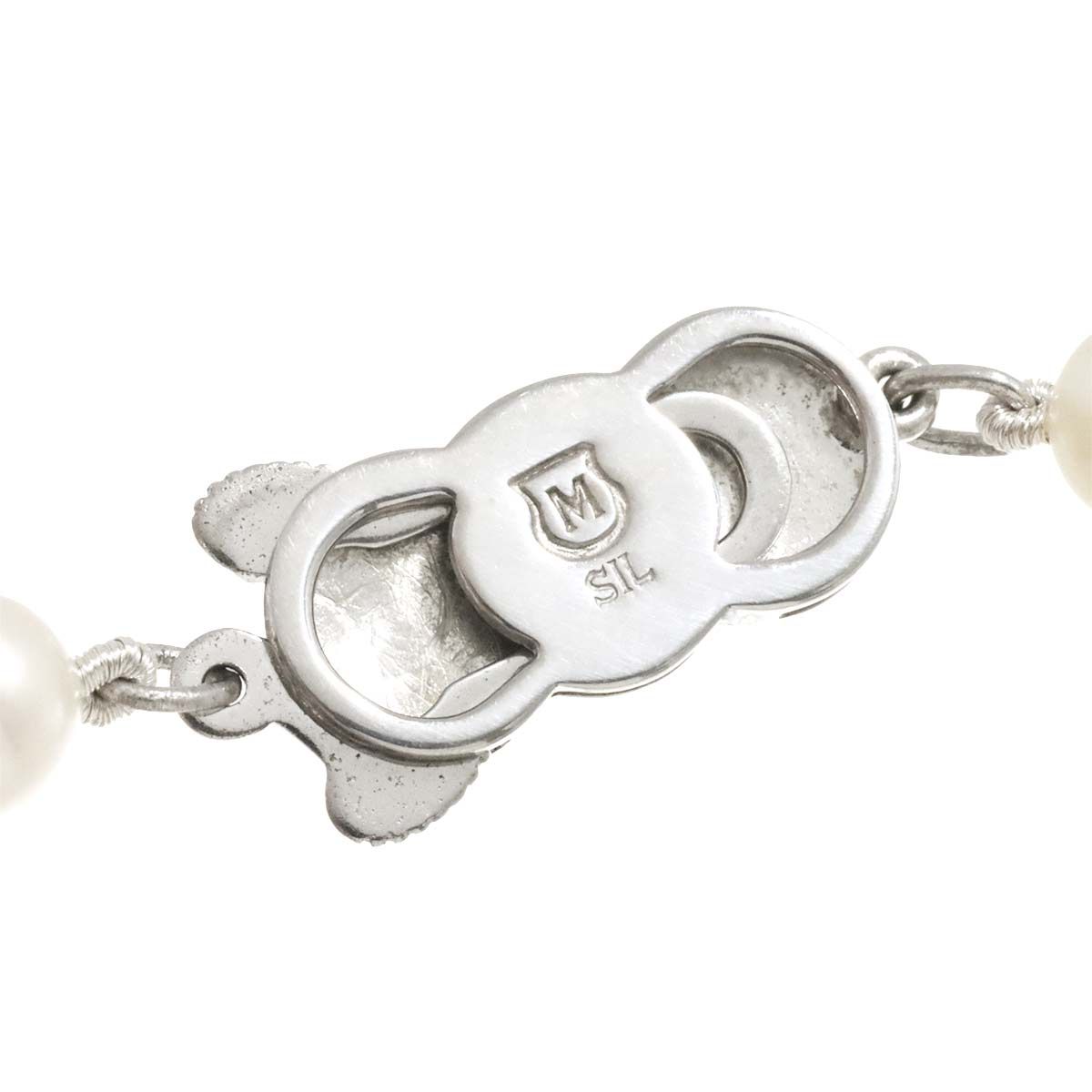 ミキモト MIKIMOTO アコヤ真珠 6.0-5.5mm ロング ネックレス 70cm SV 