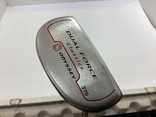 オデッセイ DUAL FORCE Classics 770 33インチ パター PT スチール フレックスその他 メンズ 男性用 右利き 右用 Dランク ゴルフクラブ