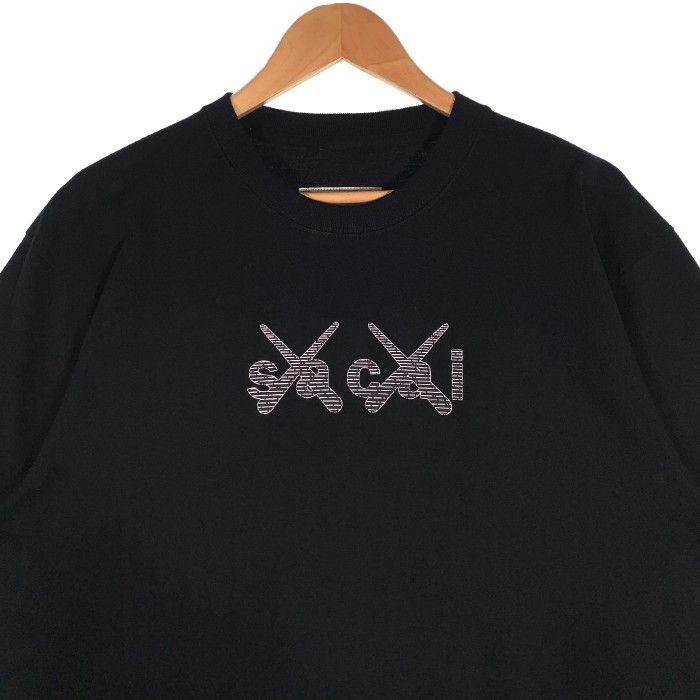 SACAI x KAWS　バックフレア Tシャツ サイズ 3　新品 sacai × KAWS ] Flock Print T-Shirt – MaW SAPPORO