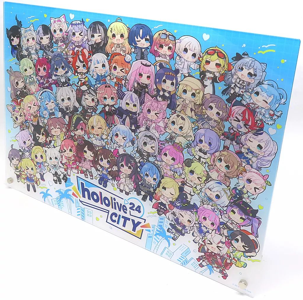 ホロライブシティ　アクリルパネル 2種類 ホロライブシティ アトラクションズ