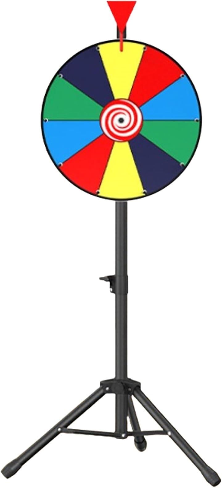 Asdays ルーレット 三脚 高さ調節 ルーレットホイール 回転 抽選 展示会 イベント カジノ 40cm(マルチ