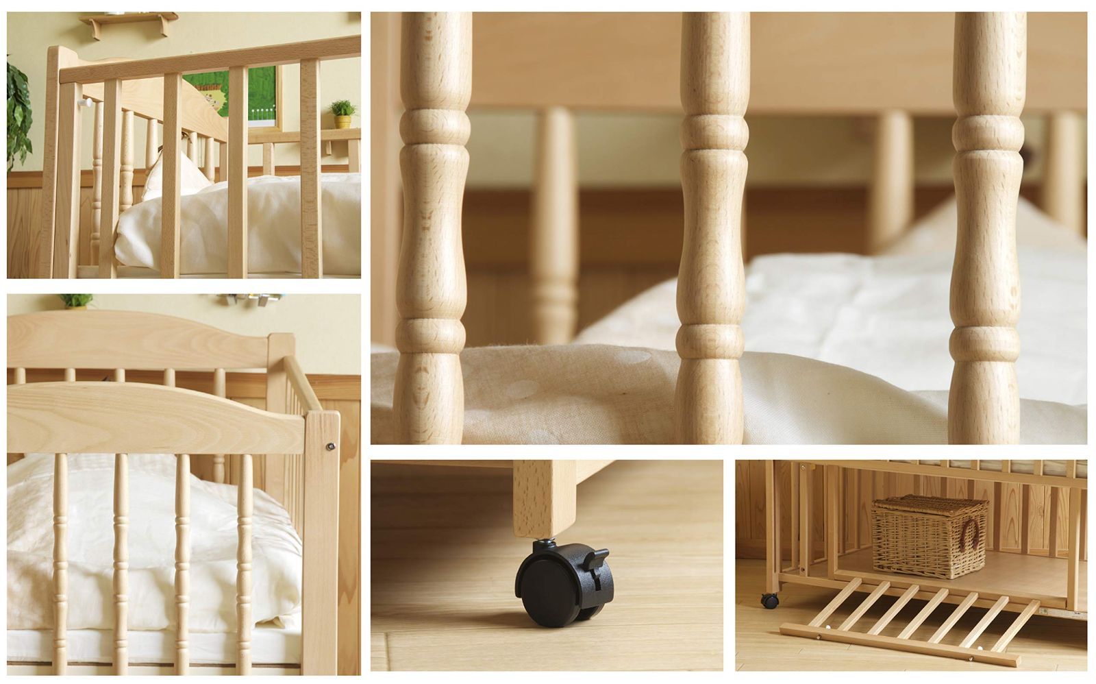 特価セール】エリーゼ」 ベビーベット 「ベビーベッド 下 収納 ベビー  