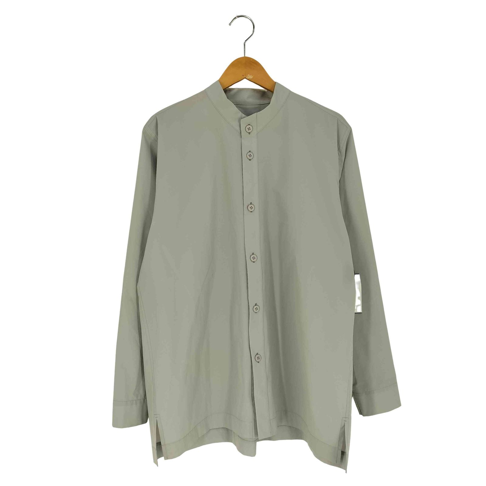 オムプリッセストレッチロングシャツ　2 hommeplisse ストレッチロングシャツ