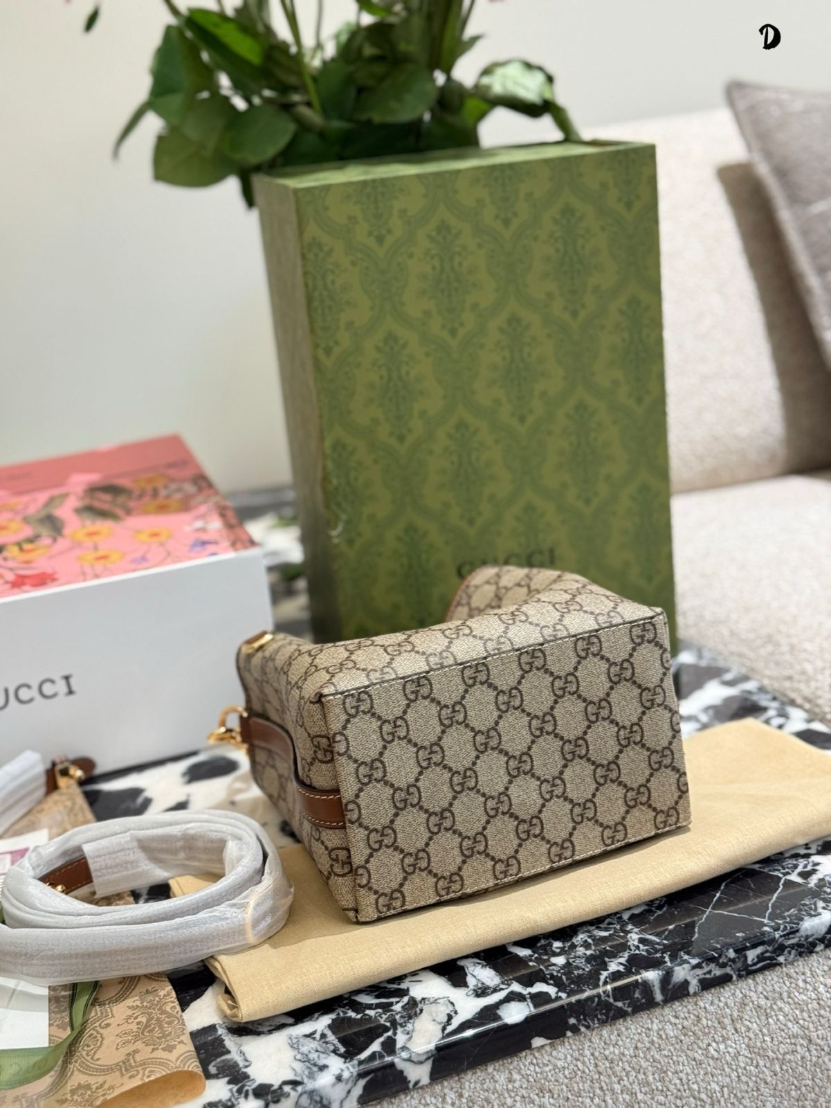 ヴィンテージ☆Gucci☆GGオフディア トートバッグ 2way♪【日本限定☆GUCCI】オフィディア GG small トートバッグ