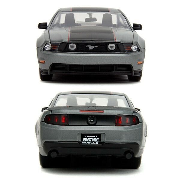 jada 2010年式 フォード マスタング GT Amazon.com: Jada Big Time Muscle 1:24 2010 Ford Mustang GT Die