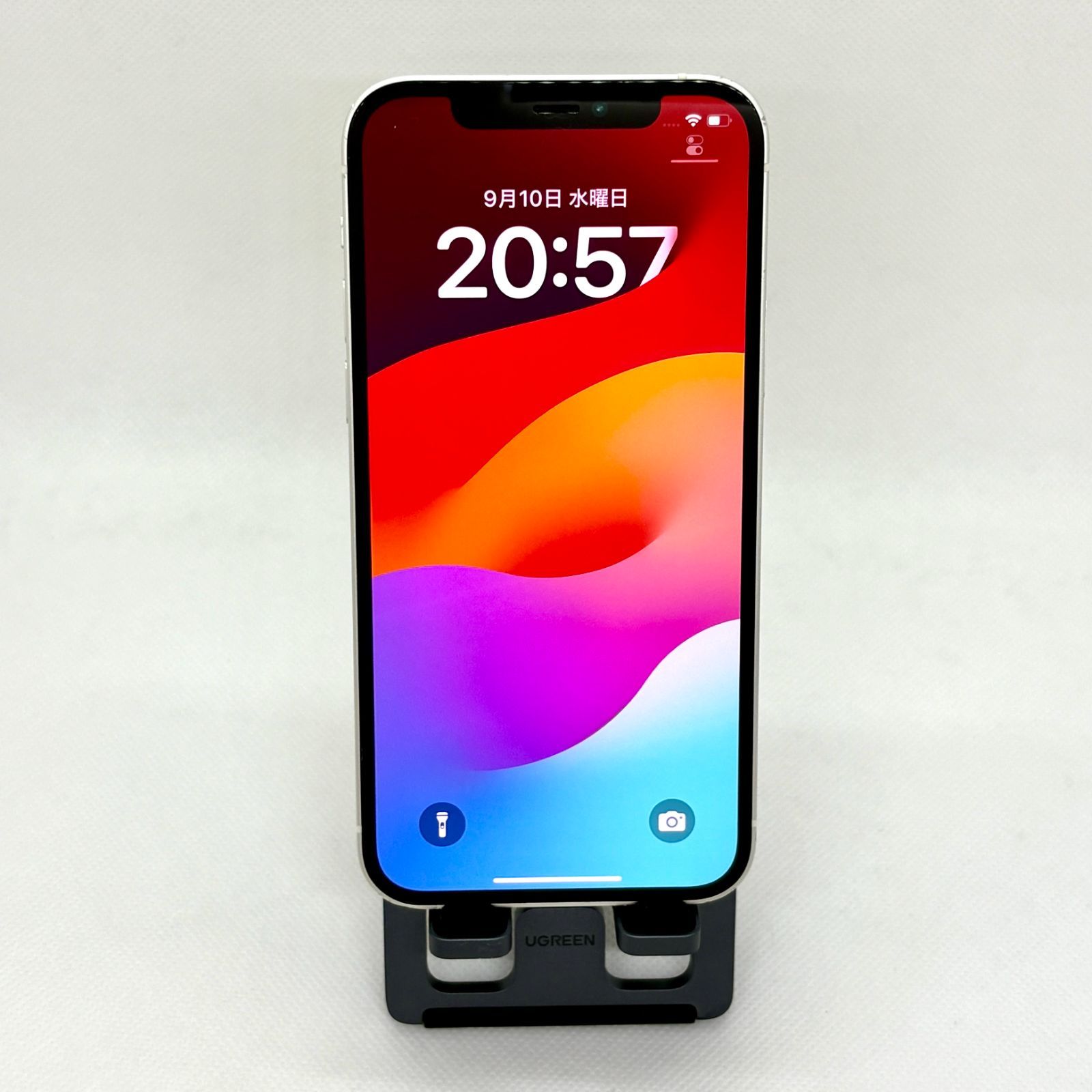 【4】iPhone12mini 64GB ホワイト バッテリー91% Amazon | 【整備済み品】 Apple iPhone 12 mini 64GB ホワイト