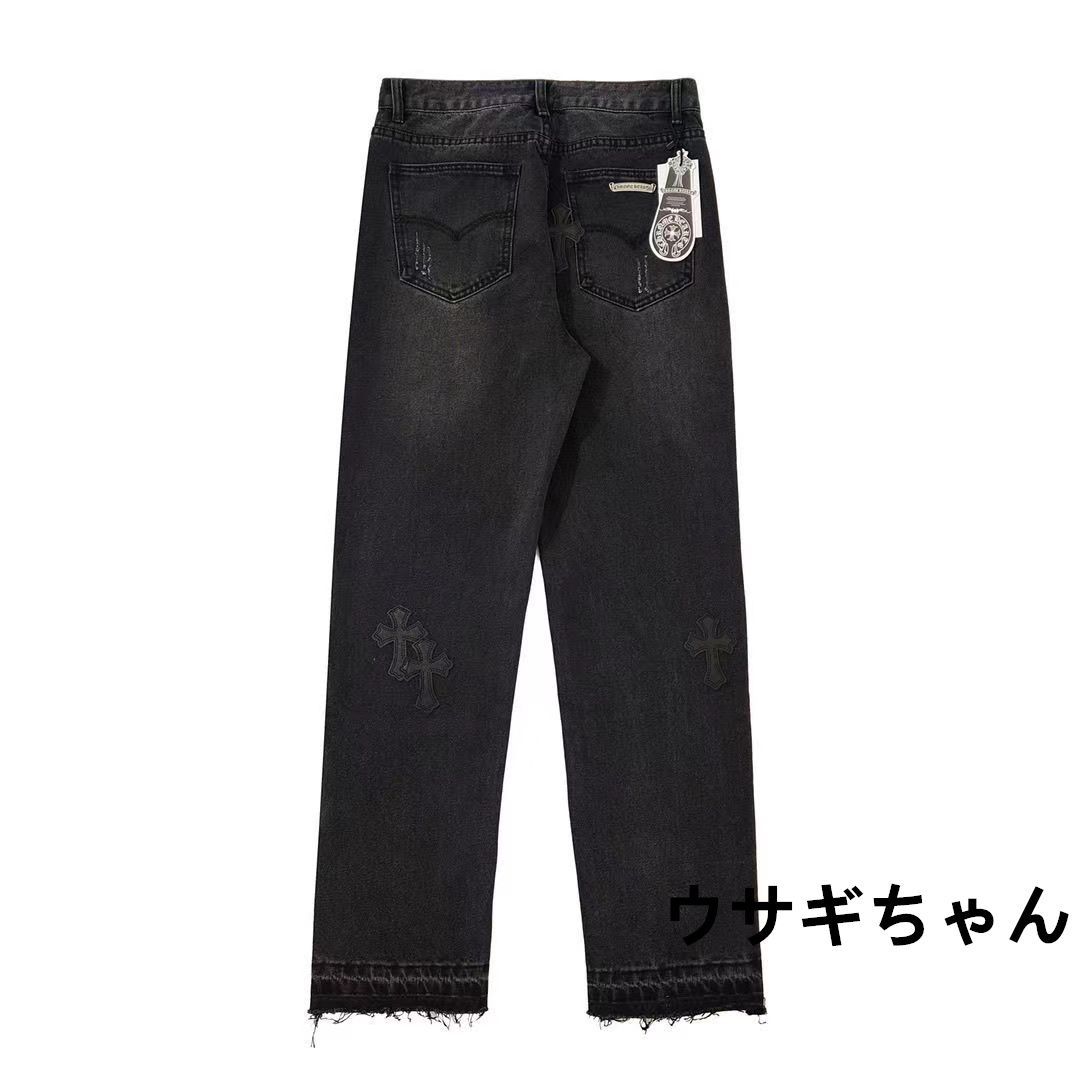 オールドクロム☆CHROME 勿体なく HEARTS☆パンツ☆デニム☆W83cmサイズ32