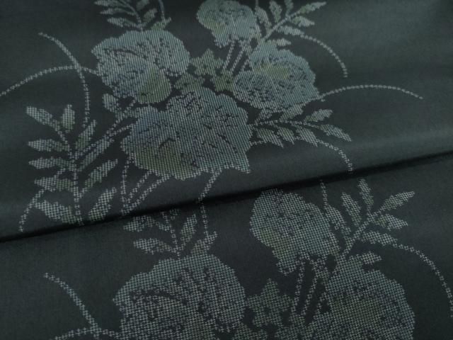 平和屋着物○小紋 草花文 洗える着物 AAAZ5005ck - メルカリ