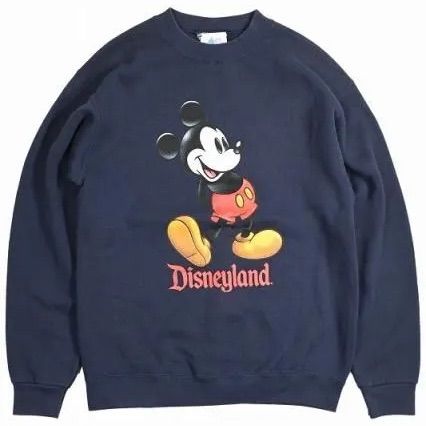 90s Disney キャラクタープリントスウェット MICKEY MOUSE