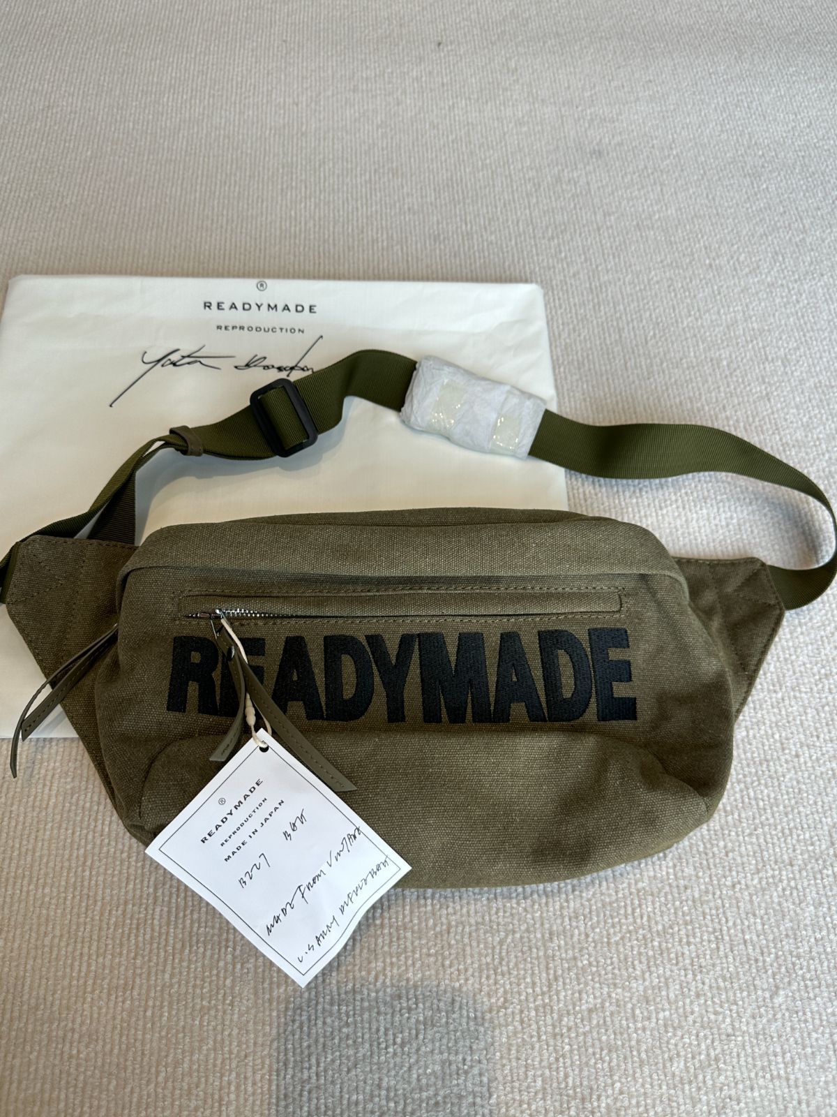 ReadyMade レディメイド 細川雄太 ボディバッグ ミリタリー【未使用品  