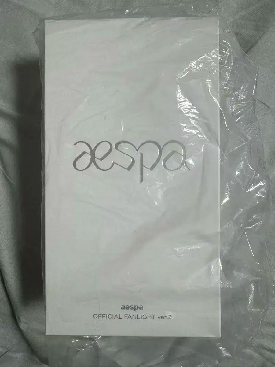 aespa ペンライト OFFICIAL FANLIGHT 新品未開封 大変お待たせいたしました🖤⊹ ࣪/ aespa OFFICIAL FANLIGHT