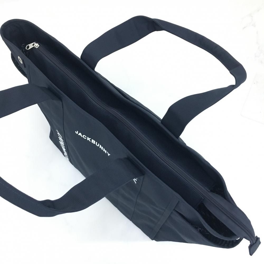 超美品】ジャックバニー 2WAYロッカーバッグ ネイビー×白 ビッグ