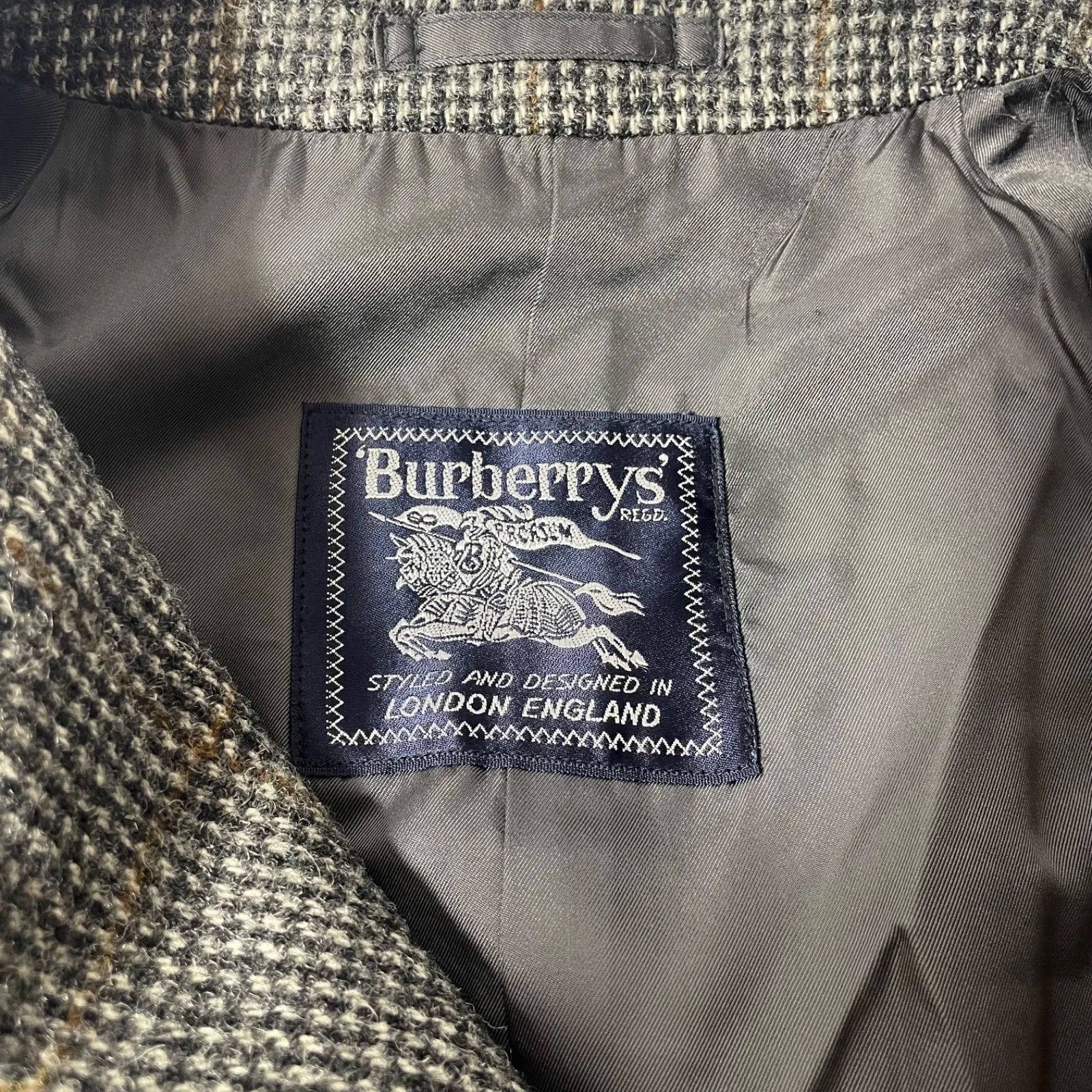 バーバリー　ステンカラーコート　REGD表記 Burberry's オールドステンカラーコート - Fresh Service
