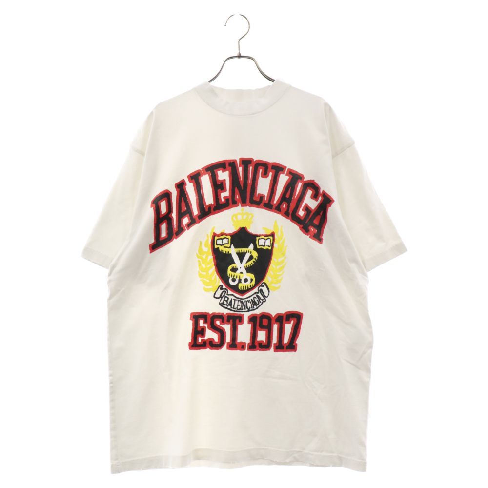 BALENCIAGA フロントロゴ Tee（バレンシアガ 20SS PARIS FLAG REGULAR  