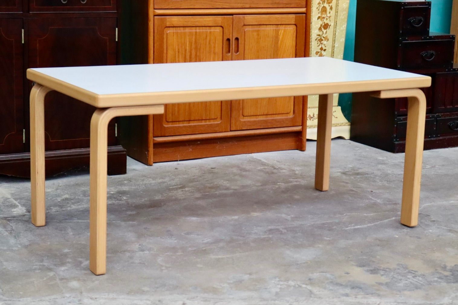 GMIH234B○天童木工 | Tendo 児童閲覧テーブル キッズテーブル ローテーブル 子ども用テーブル 木製 曲木 国産家具