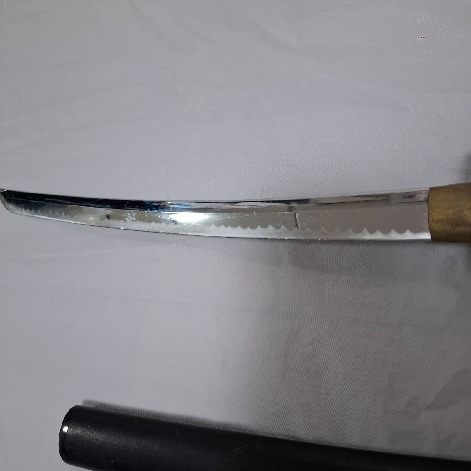 日本刀　刀　脇差し模造刀　アンティーク　中古品 Amazon.co.jp: 日本刀 幕末時代 斎藤一 小刀 脇差し 模造刀 居合