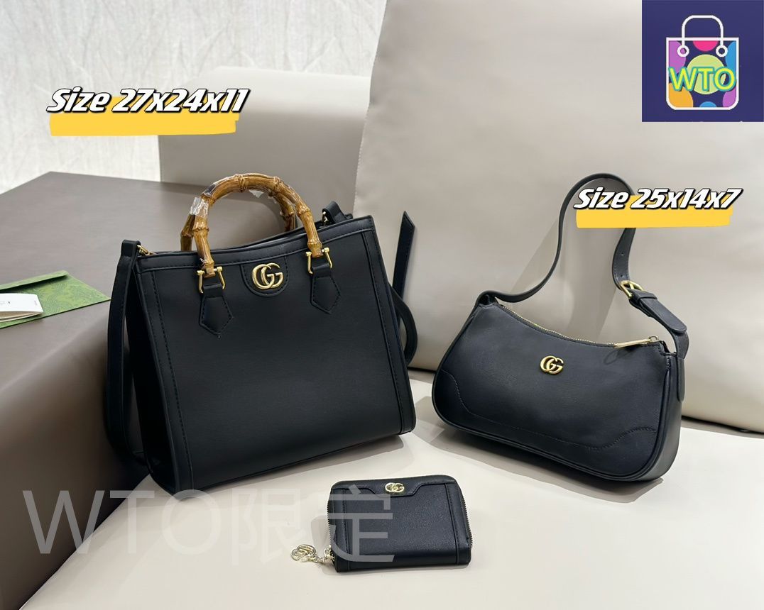今日特価】Gucci グッチ 組み合わせパック 三つの割引価格-WTO3