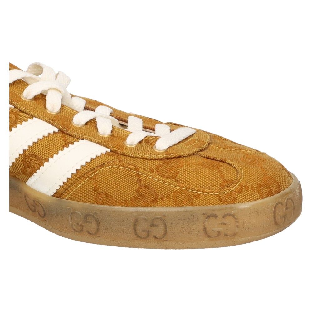 GUCCI (グッチ) ×adidas GAZELLE MONOGRAM ガゼル モノグラム 総柄 GG 
