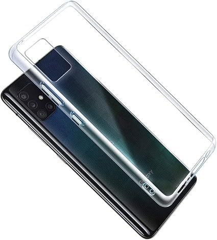 【100%新品，人気セール】 【在庫処分】Galaxy A51 5G ケース クリア 耐衝撃 薄型 カバー 軽量 透明 SC-54A SCG07 超スリム TPU ソフトケース 落下防止 指紋防止 耐スクラッチ 全面保護 GalaxyA51 対応 (クリア) 応募券
