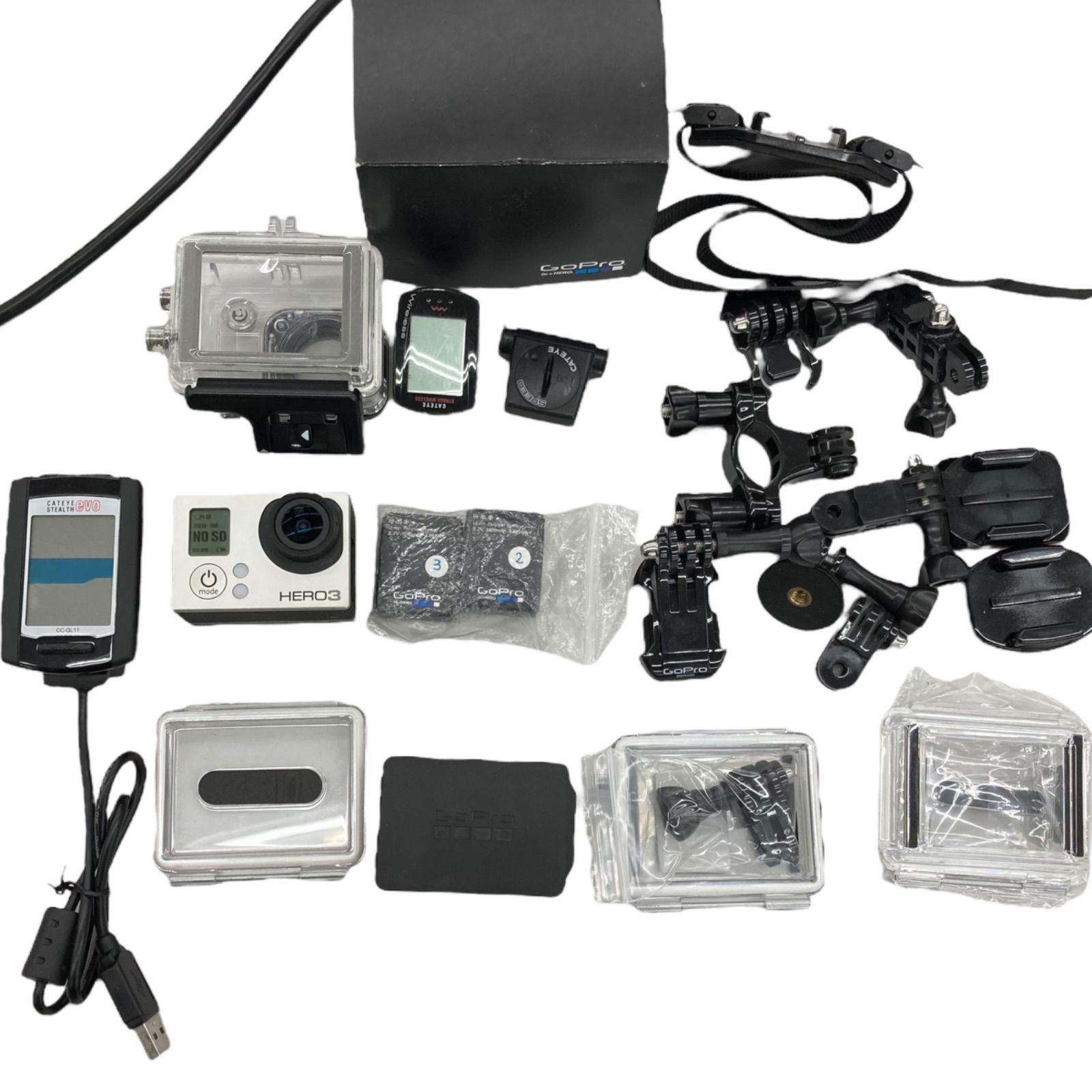 【再入荷】 GoPro HERO3本体 アクセサリーセット - メルカリ その他