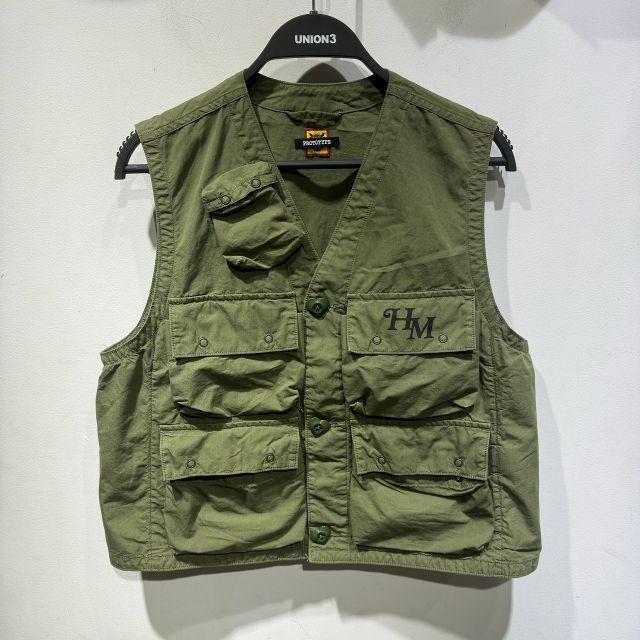 HUMAN MADE 24ss PROTOTYPE MILITARY VEST XX27JK008 SIZE-M