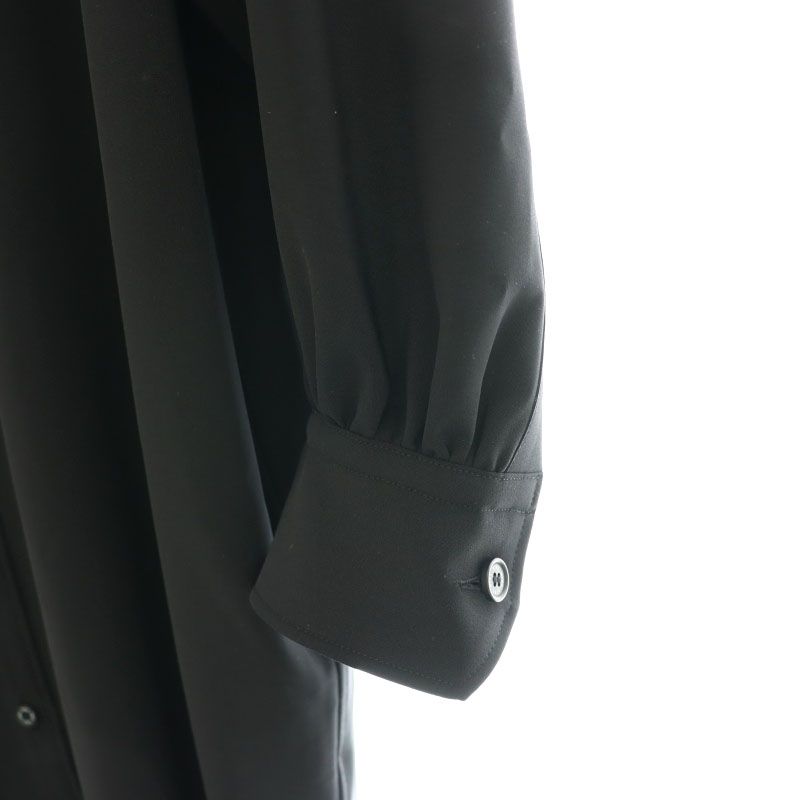 ハイク HYKE 23AW MAXI SHIRT DRESS シャツワンピース ロング 長袖 2