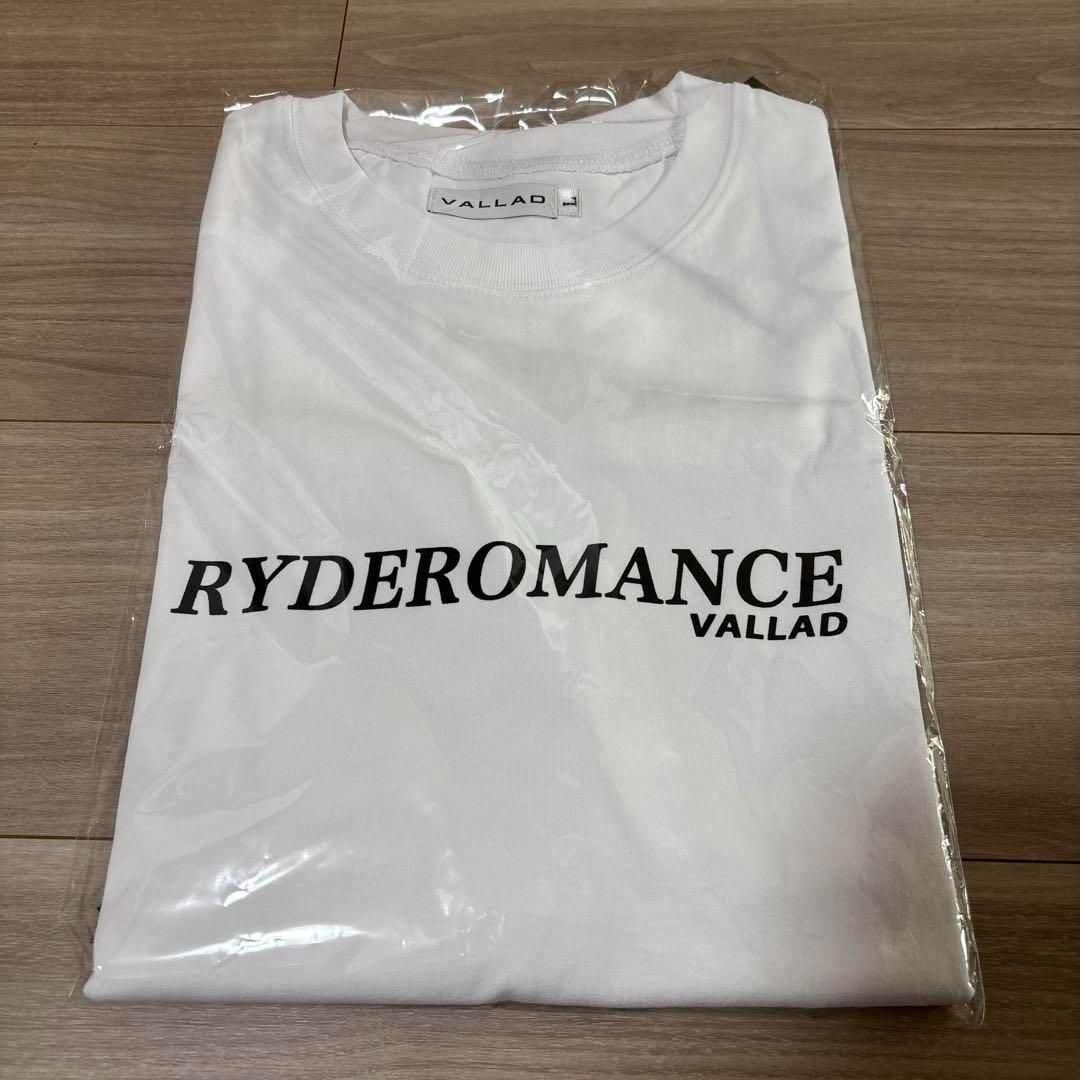 【io着用】VALLAD 3 RYDE ROMANCE TEE ホワイト io着用】VALLAD RYDE ROMANCE TEE ホワイト サイズS - メルカリ